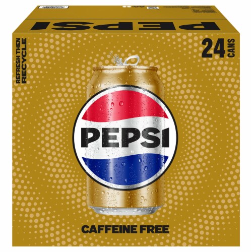 Pepsi Caffeine Free Cola Soda Perspective: front