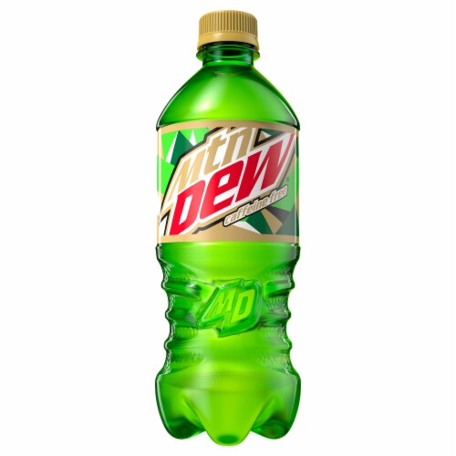 Mountain Dew Caffeine Free Soda Perspective: front