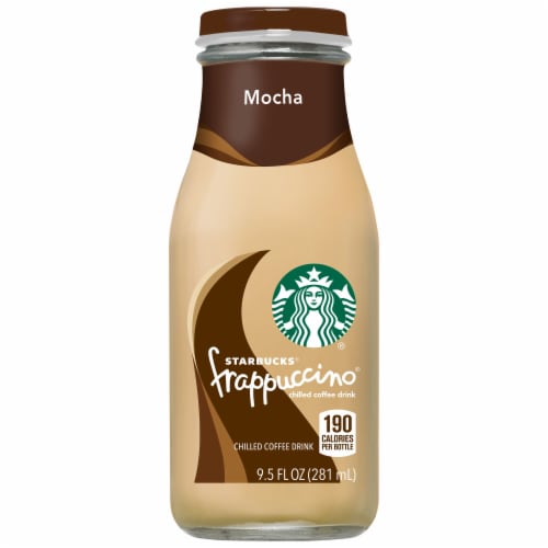 Starbucks® Frappuccino Mocha Iced Coffee Drink Perspective: front