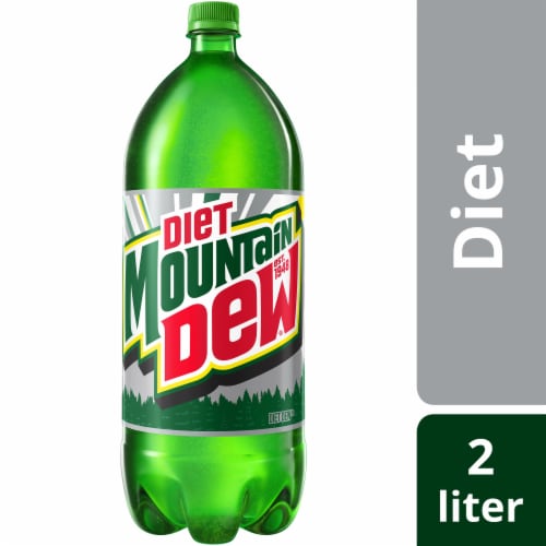 Mountain Dew Diet Soda, 2 L - Pick &#39;n Save