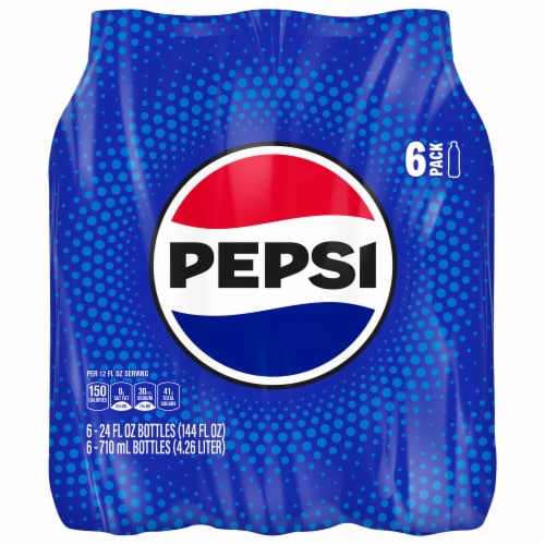 Pepsi Cola Soda Perspective: front