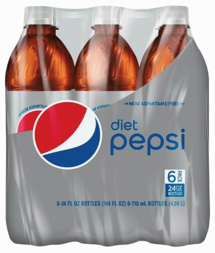 Diet Pepsi Cola Soda Perspective: front
