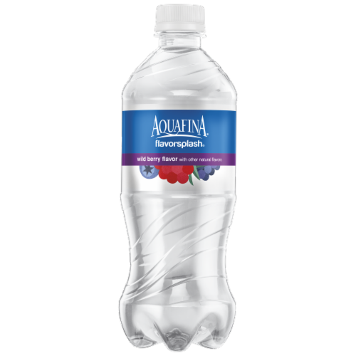 Aquafina® Flavor Splash Wild Berry Flavored Water Perspective: front