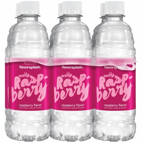 Aquafina Raspberry Flavor Splash Water Perspective: front