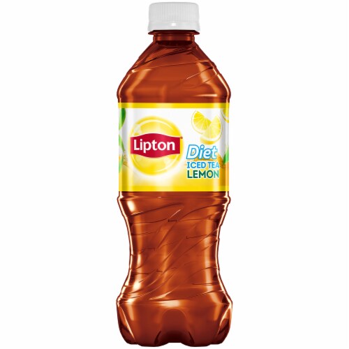 Lipton Diet Lemon Iced Tea Perspective: front