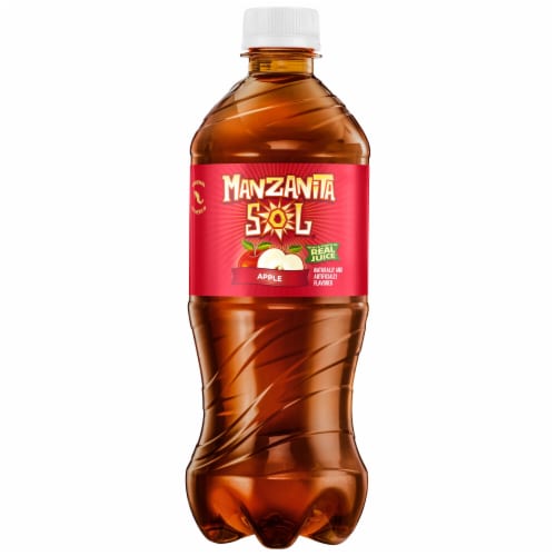 Pepsi Manzanita Sol Apple Flavored Soda Perspective: front