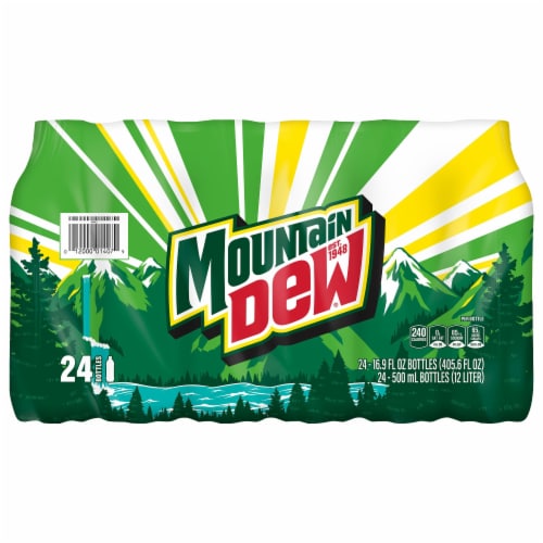Mountain Dew Soda Perspective: front