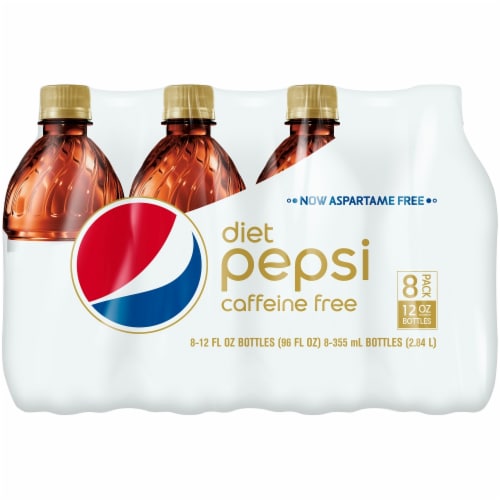 Diet Pepsi Caffeine Free Soda 8 Bottles 12 Fl Oz Pick N Save