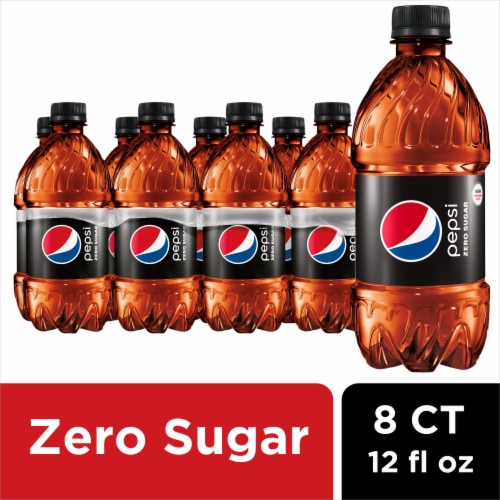 Pepsi Cola® Zero Sugar Soda Bottles