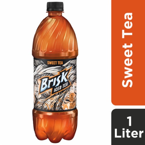 Lipton Brisk® Sweet Iced Tea Bottle Perspective: front