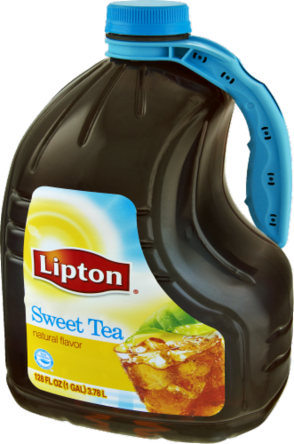 Lipton Natural Flavor Sweet Tea Perspective: front