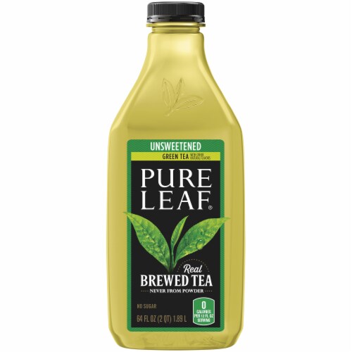 Pure Leaf Unsweetened Brewed Green Tea, 64 fl oz Kroger