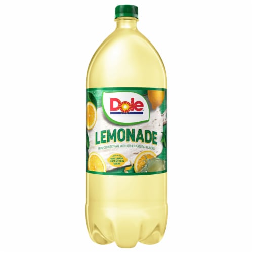 Dole® Lemonade Drink Beverage Bottle Perspective: front