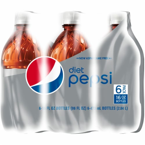 Diet Pepsi Soda Perspective: front