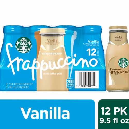 Starbucks Frappuccino Vanilla Iced Coffee Drink, 13.7 fl oz - Food