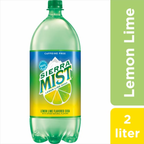 Sierra Mist Lemon Lime Caffeine Free Soda, 2 L - Food 4 Less