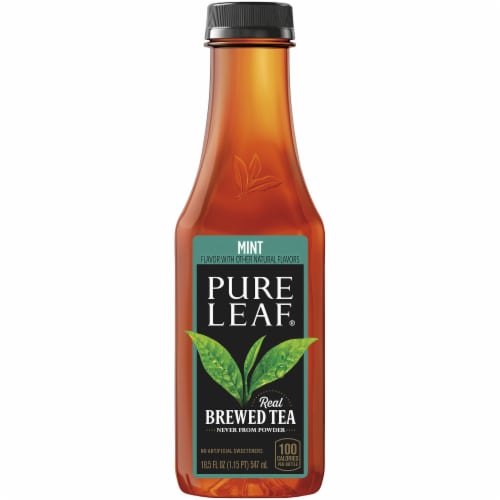 Mariano’s Pure Leaf Mint Brewed Tea, 18.5 fl oz