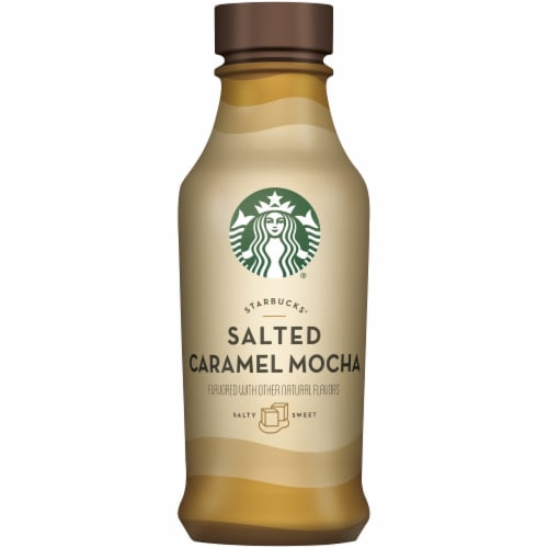 Starbucks Salted Caramel Mocha Iced Coffee Espresso Beverage, 14 fl oz