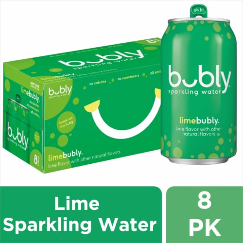 Bubly™ Lime Flavored Sparkling Water Cans