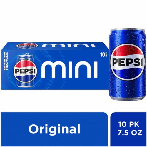 Pepsi Cola® Soda Mini Cans