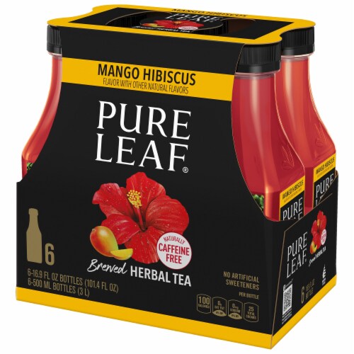 Pure Leaf® Mango Hibiscus Brewed Herbal Tea Perspective: front