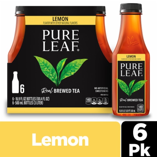 Pure Leaf® Lemon Iced Tea Multipack Bottles Perspective: front