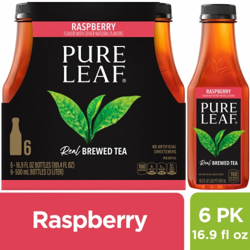 Pure Leaf® Raspberry Iced Tea Multipack Bottles Perspective: front