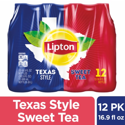 Lipton® Texas® Style Sweet Iced Tea Multipack Bottles Perspective: front