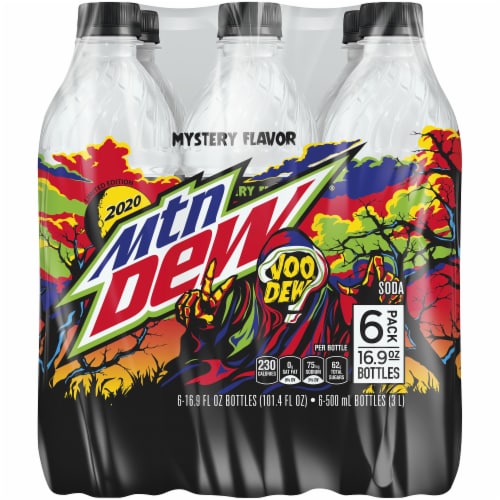 Mountain Dew VooDew Soda, 6 bottles / 16.9 fl oz Fred Meyer