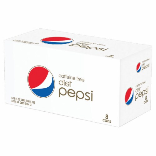 Pepsi Caffeine Free Diet Soda Perspective: front