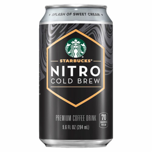 Starbucks® Nitro Cold Brew Premium Coffee Drink Perspective: front