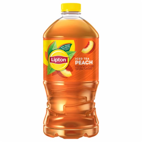 Lipton Peach Iced Tea Perspective: front