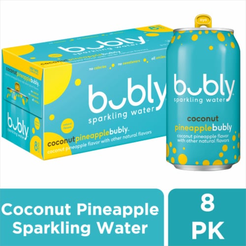 Bubly™ Coconut Pineapple Flavored Sparkling Water Cans