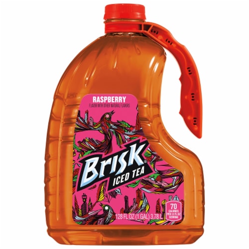 Brisk® Raspberry Iced Tea Perspective: front