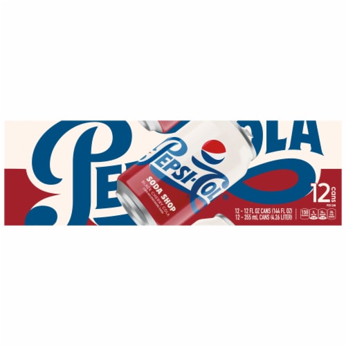 Pepsi-Cola® Black Cherry Soda Cans Perspective: front