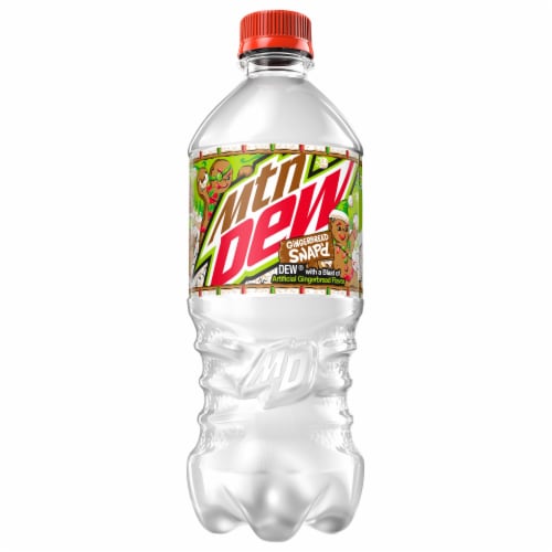 Mountain Dew Gingerbread Snap'd Soda Perspective: front