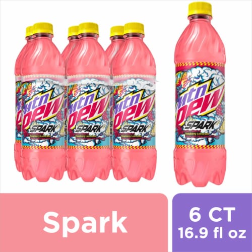 Mountain Dew® Spark Soda Bottles Perspective: front