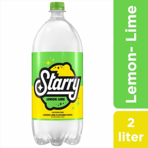 Pepsi Cola® Starry™ Lemon Lime Caffeine Free Soda Bottle, 2 liter ...