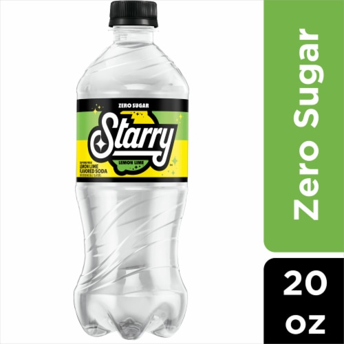 Pepsi Cola® Starry™ Zero Sugar Lemon Lime Caffeine Free Soda Bottle, 20 ...