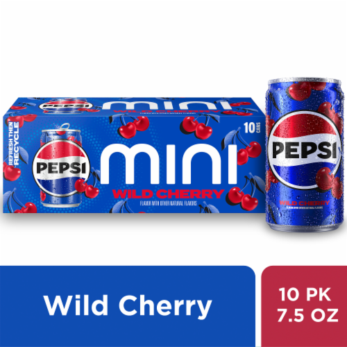 Pepsi Cola® Wild Cherry Soda Mini Cans