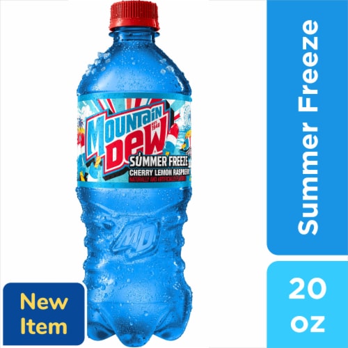 Mountain Dew® Summer Freeze Soda Bottle Perspective: front