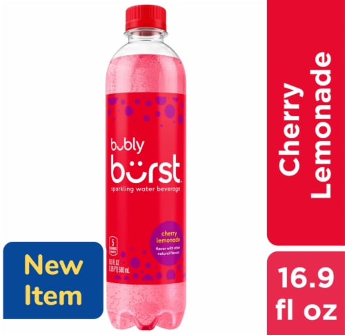 Bubly® Burst Cherry Lemonade Sparkling Water Bottle