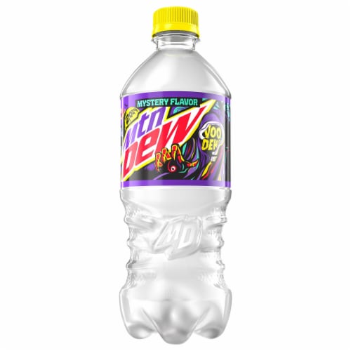 Mtn Dew® Voo Dew® Mystery Flavor Soda Bottle Perspective: front
