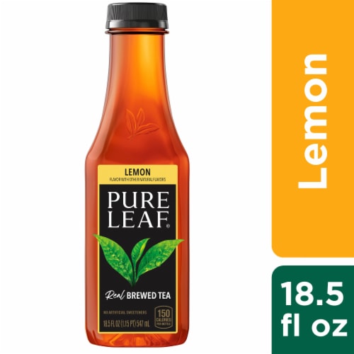 Pure Leaf Sweetened with Lemon Brewed Iced Tea Perspective: front