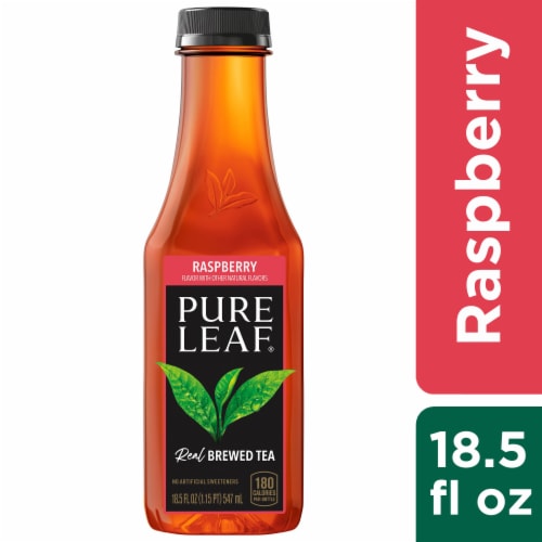 Pure Leaf® Raspberry Black Iced Tea Bottle Perspective: front