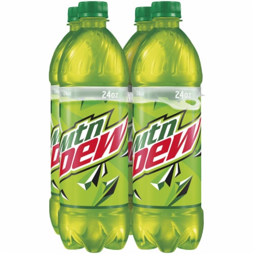 Mountain Dew Bottles Perspective: front