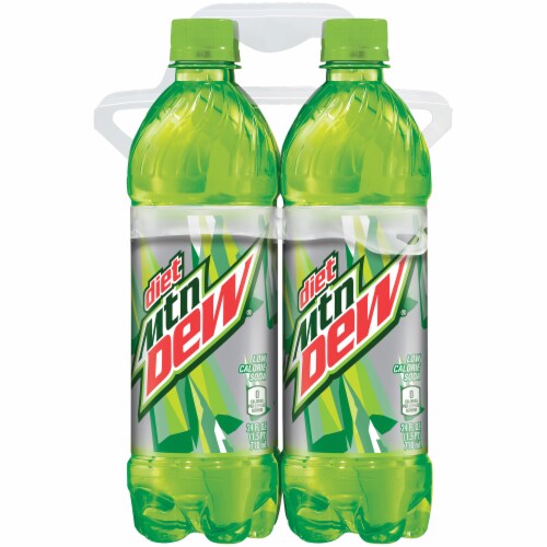 Mountain Dew Diet Soda Perspective: front