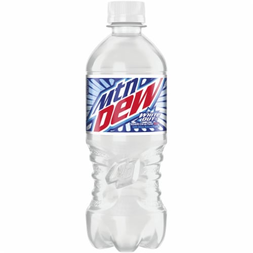 Mountain Dew White Out Soda Perspective: front