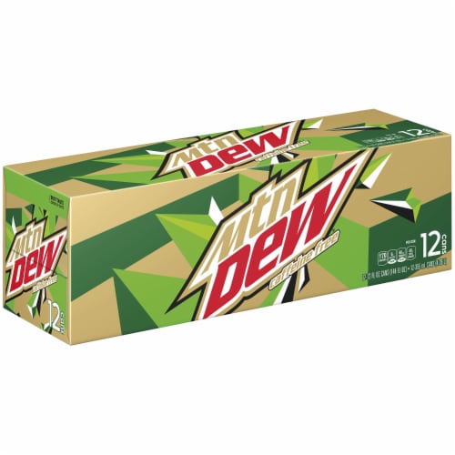 Mountain Dew Caffeine Free Soda 12 Cans 12 Fl Oz Kroger