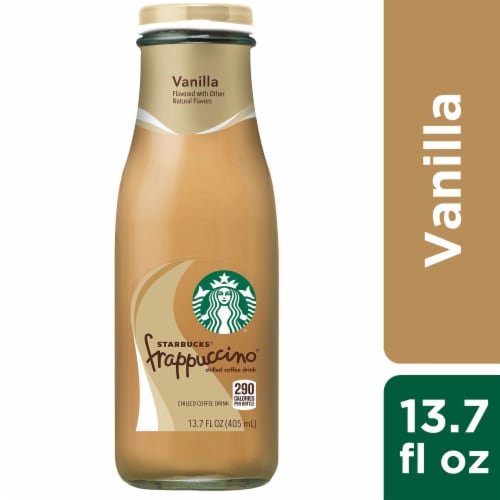 Starbucks Frappuccino Coffee Drink Vanilla Flavored 13.7 fl oz bottle